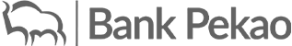 czarne logo Banku PKO