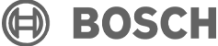 czarnego logo Bosch