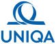 Niebieskie logo UNIQA Niebieskie logo UNIQA